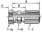 Parker 42 series 29242 fitting