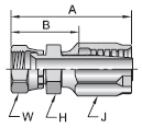 Parker 30 series 20630 fitting