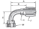 Parker 30 series 2J930 fitting