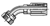 Parker Female JIC 37˚ - Swivel - 45˚ Elbow - Short Drop 20-Series Female JIC 37˚ - Swivel - 45˚ Elbow - Short Drop