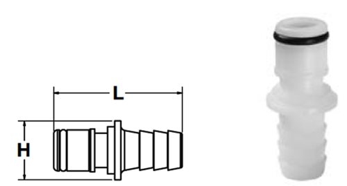 Parker PPA Series Thermoplastic Couplings