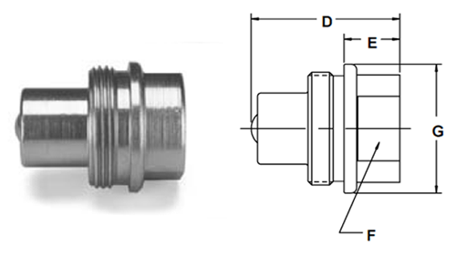 Parker 3000 Series QC - Up to 1" Body Size