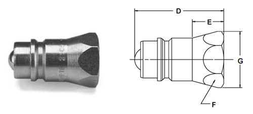 Parker 5000 Series QC - Up to 1" Body Size