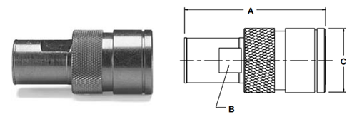 Parker 8200 Series QC - Up to 1" Body Size