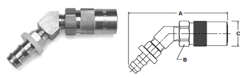 Parker Moldmate Series QC - Up to 1" Body Size