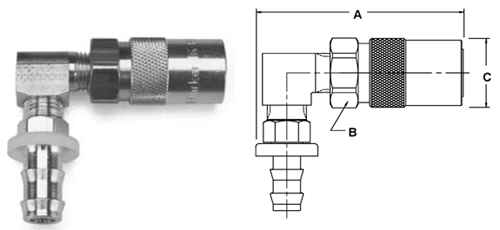 Parker Moldmate Series QC - Up to 1" Body Size