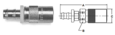 Parker Moldmate Series QC - Up to 1" Body Size