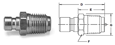 Parker Moldmate Series QC - Up to 1" Body Size