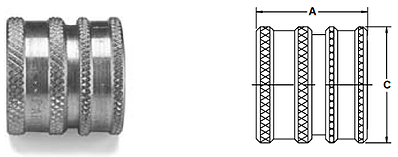 Parker Water Service Series QC - Up to 1" Body Size