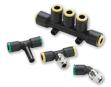 Prestolok Push to Connect Pneumatic Fittings - Composite Body