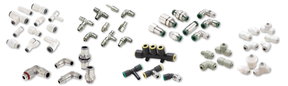 Parker Pneumatic Push-To-Connect Fittings