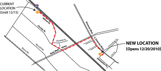 Fremont ParkerStore Map