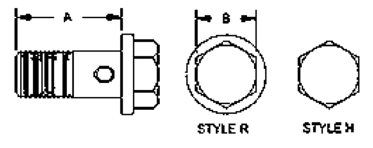 Banjo Fittings for Automotive Plumbing BrakeQuip