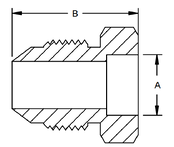 Brakequip - Aluminum Weld On Fittings