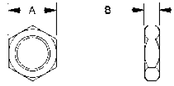 Brakequip - Bulkhead Nuts