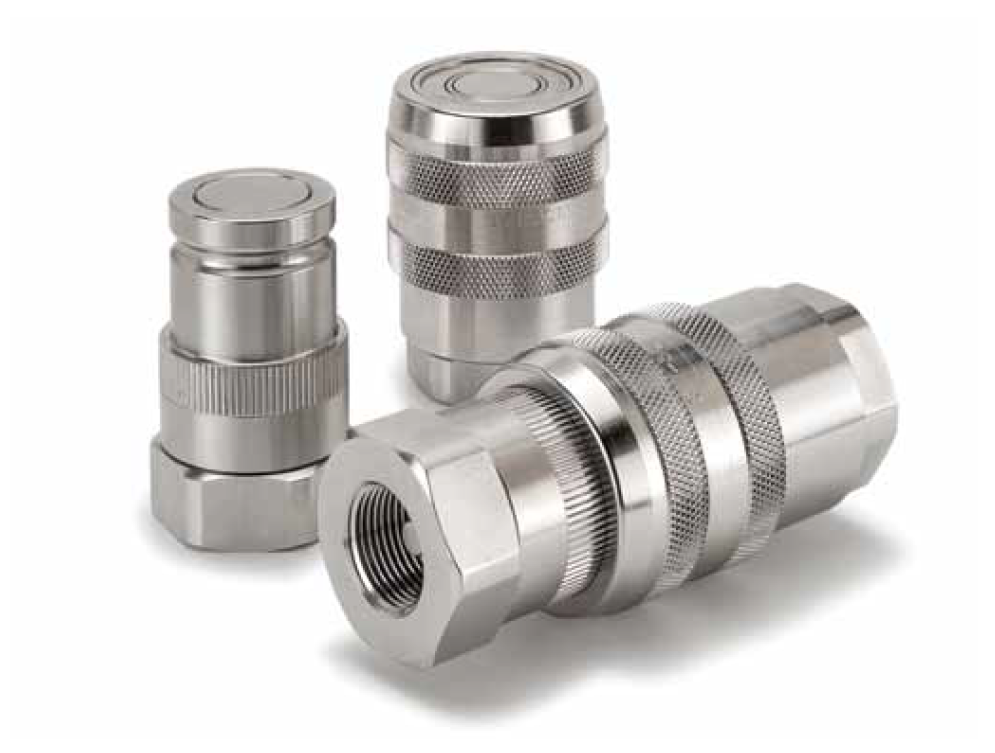 71 Series High Pressure, Push to Connect, Non Spill Quick Couplers