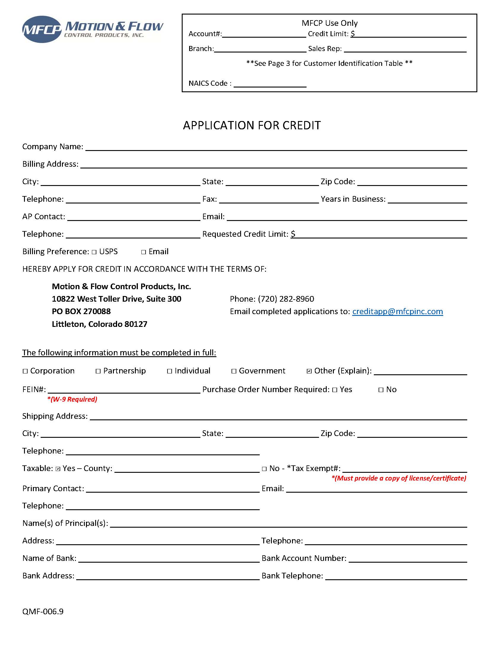 QMF-006.9 - Application For Credit - Cover_Page_1-1