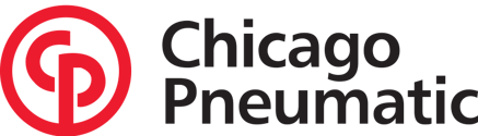 Chicago Pneumatic logo Black text