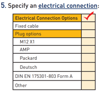 SCP Custom Electrical Connection