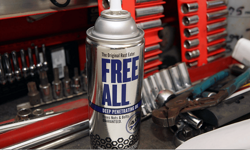 The Mechanic's Secret Weapon: Free-All Loosens Rusted Nuts & Bolts