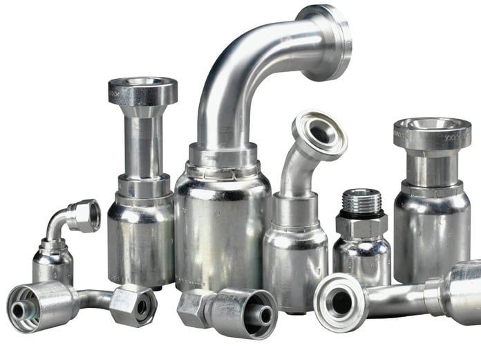 Parker 77 Series Crimp Fittings Now Available in Stainless Steel &  Dimensional Change in Elbow Configurations