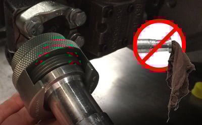 Making and re-making flange connections? Use FlangeLock™ to stop the oily mess