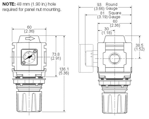 Compact-Regulator-Dimensions