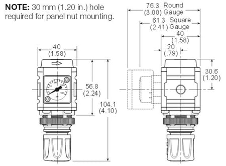 mini-regulator-dimensions