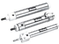 Parker 1.50DSRM04.00-pack2 1-1/2 Bore Diameter with 4 Stroke Stainless Steel Pack of 2 Nose Mounted Air Cylinder 