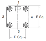 2MNR TC Mounting Style Head Dimensions