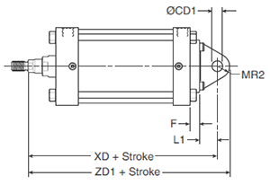 4MA Large Bore Mounting Style BE Body