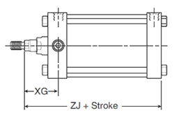 4MA Large Bore Mounting Style D Body