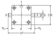 4MA Large Bore Mounting Style DB Head
