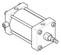 4MA Large Bore Mounting Style DB