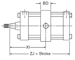 4MA Large Bore Mounting Style DD Body