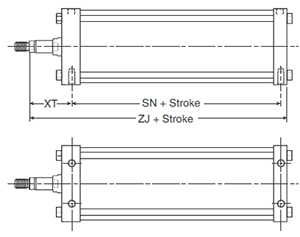 4MA Large Bore Mounting Style F Body