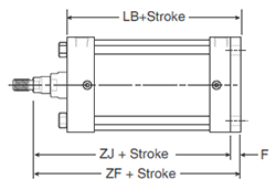 4MA Large Bore H Mounting Style Body