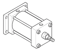 4MA Large Bore H Mounting Style
