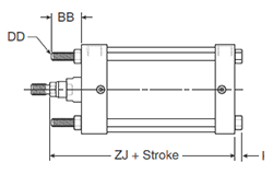 4MA Large Bore Mount Style TB Body