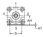 4MA Small Bore CB Mount Style Head
