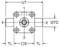 4MA Small Bore D Mount Style Head
