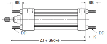 4MA Small Bore TD Body Dimensions