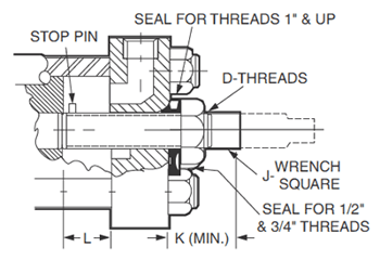 Parker Cylinder Stroke Adjuster Dimensions