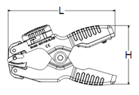 Parker SensoNODE Blue Temperature Clamp Dimensions