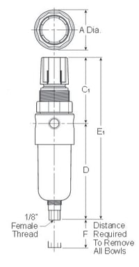 SS-FRLs-PB548-Miniature-Piggyback-Dimensions