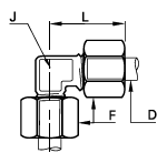 0102 Union Elbow Dimensions
