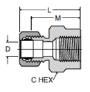 66C Female Connector Dimensions