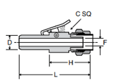 393PSS Through Insert Dimensions