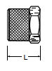 61PSGN Spring Guard Nut Dimensions