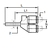 362PLPSP Plug-In Y Metric Dimensions